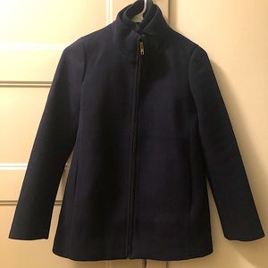 J. Crew Stand Collar Pea Coat